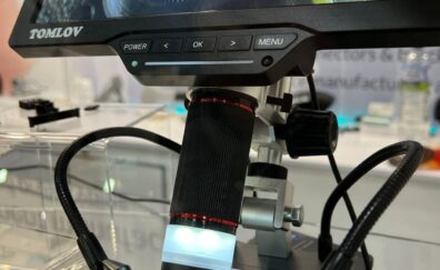 parts under microscope