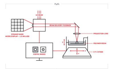 Projektion Mikro-Stereolithographie