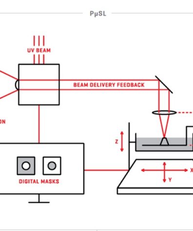 Projektion Mikro-Stereolithographie
